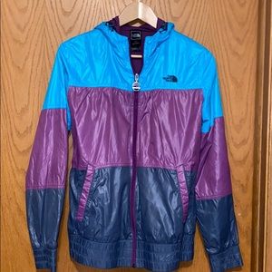 The North Face Hooded Windbreaker Bomber Jacket